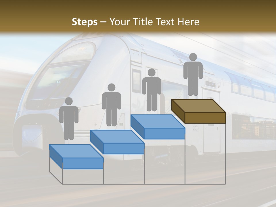 Track Motion Route PowerPoint Template