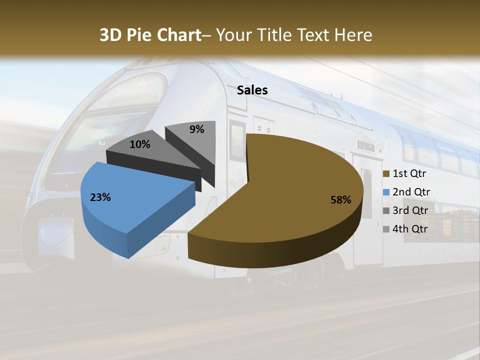 Track Motion Route PowerPoint Template