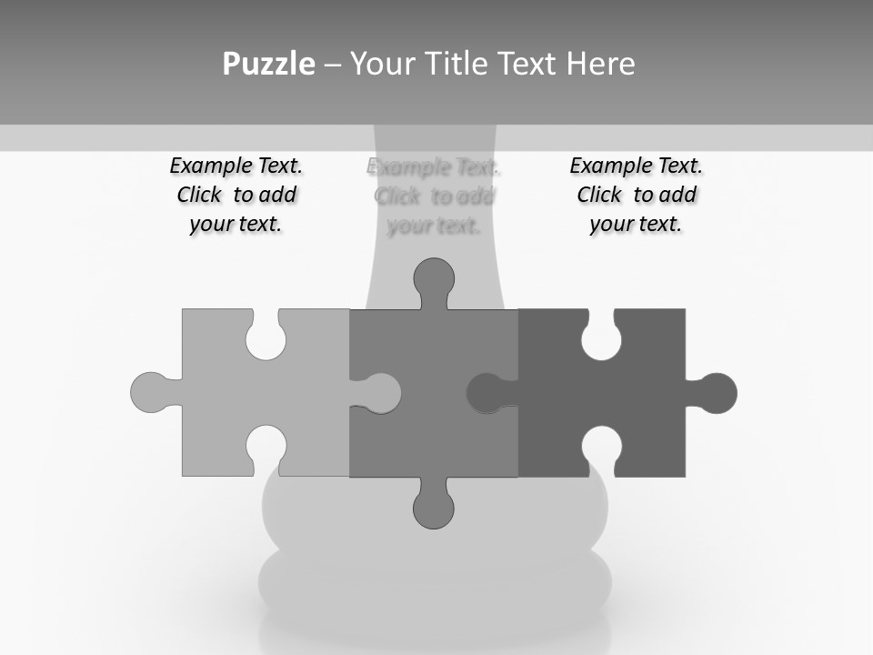 King Fight Table PowerPoint Template