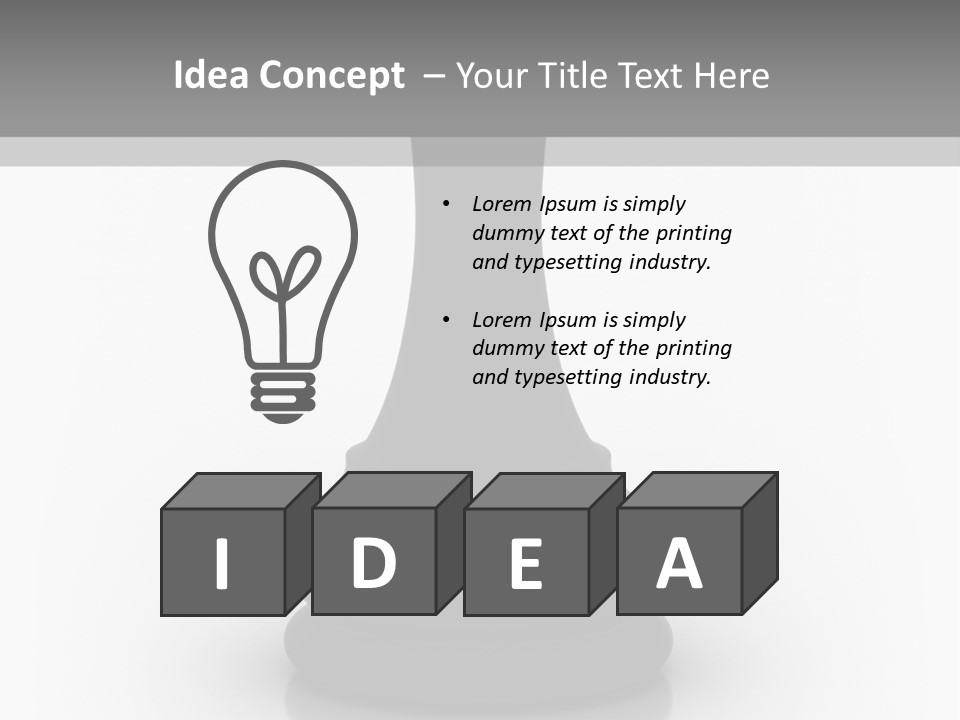 King Fight Table PowerPoint Template