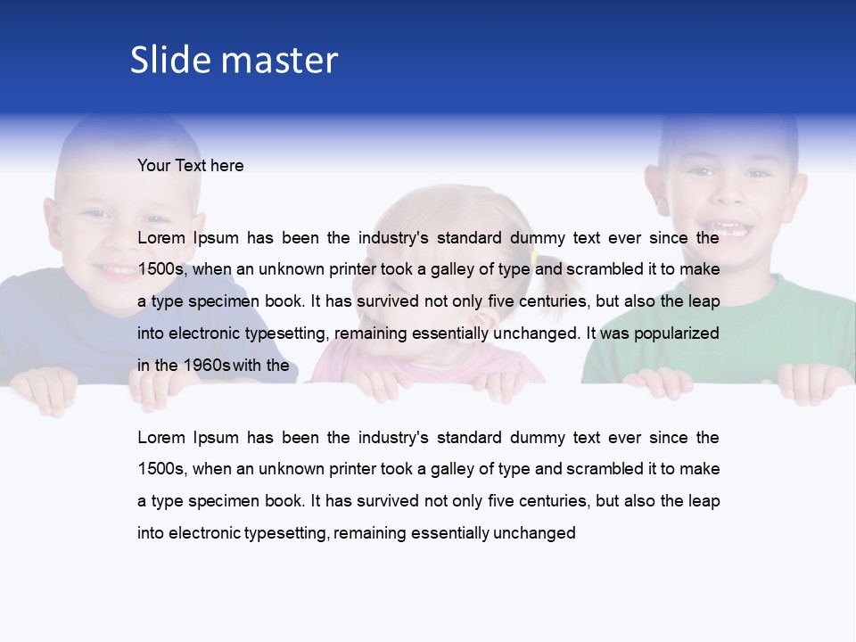 Business Graffiti Line PowerPoint Template