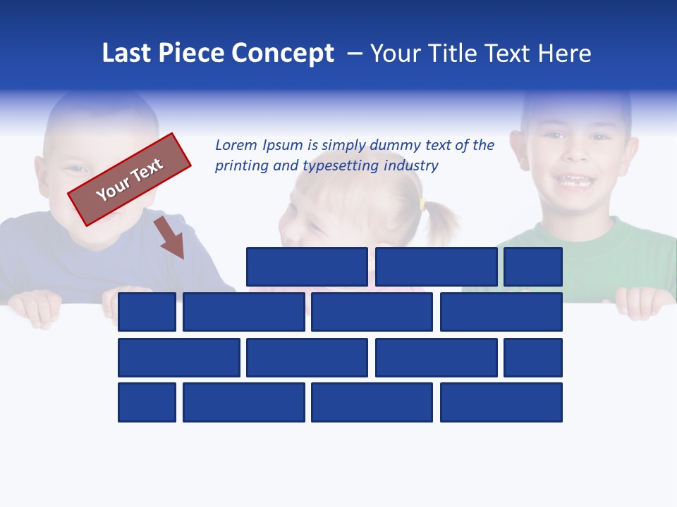 Business Graffiti Line PowerPoint Template