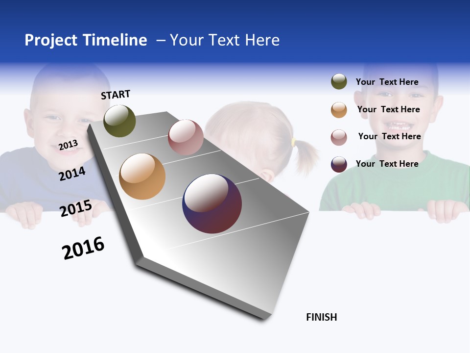 Business Graffiti Line PowerPoint Template