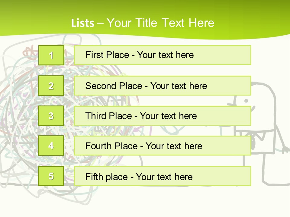 A Man Is Trying To Pull Up A Ball Of String PowerPoint Template