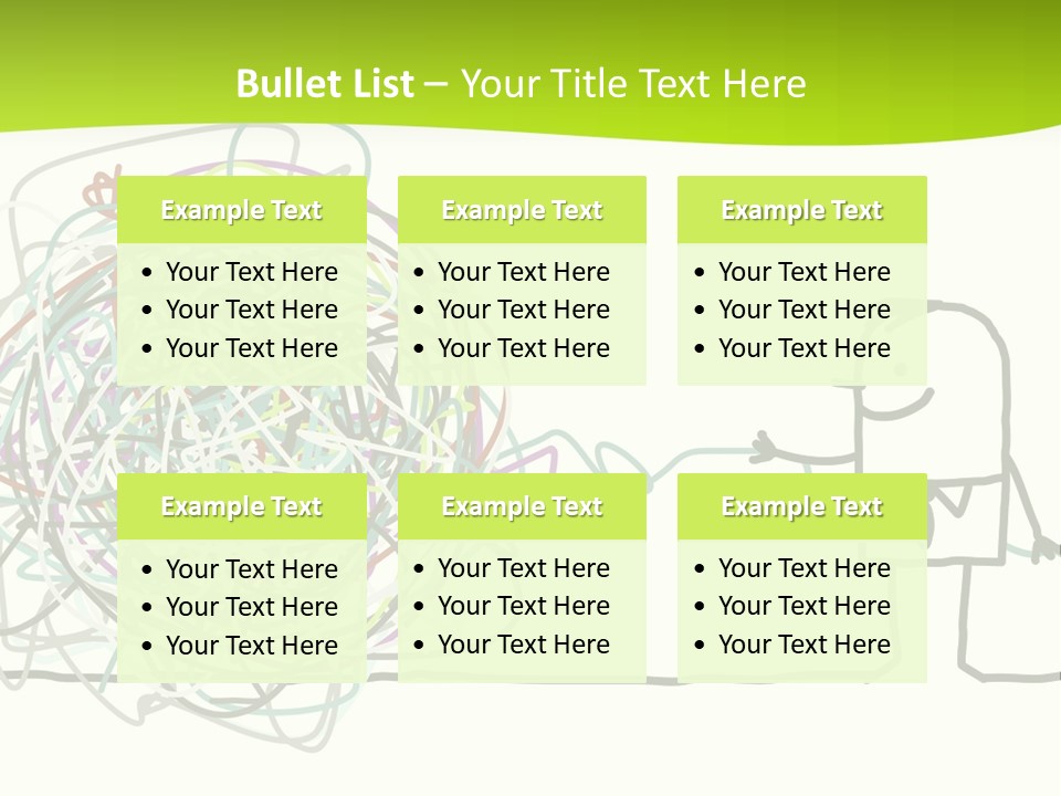 A Man Is Trying To Pull Up A Ball Of String PowerPoint Template