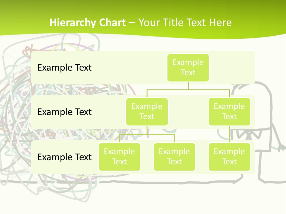 A Man Is Trying To Pull Up A Ball Of String PowerPoint Template