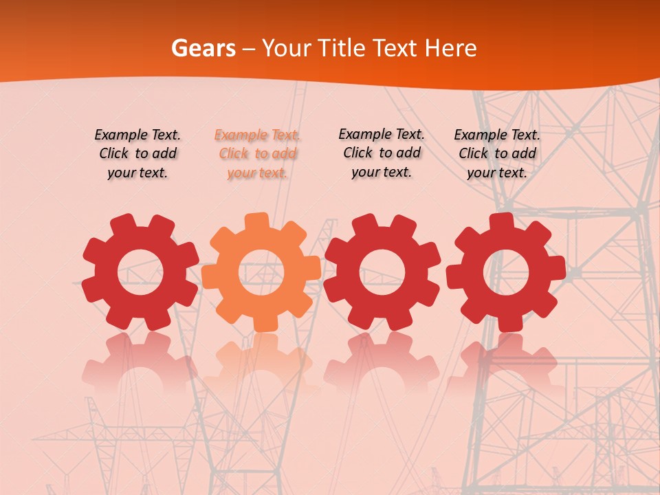 Energy Efficiency Windpower PowerPoint Template