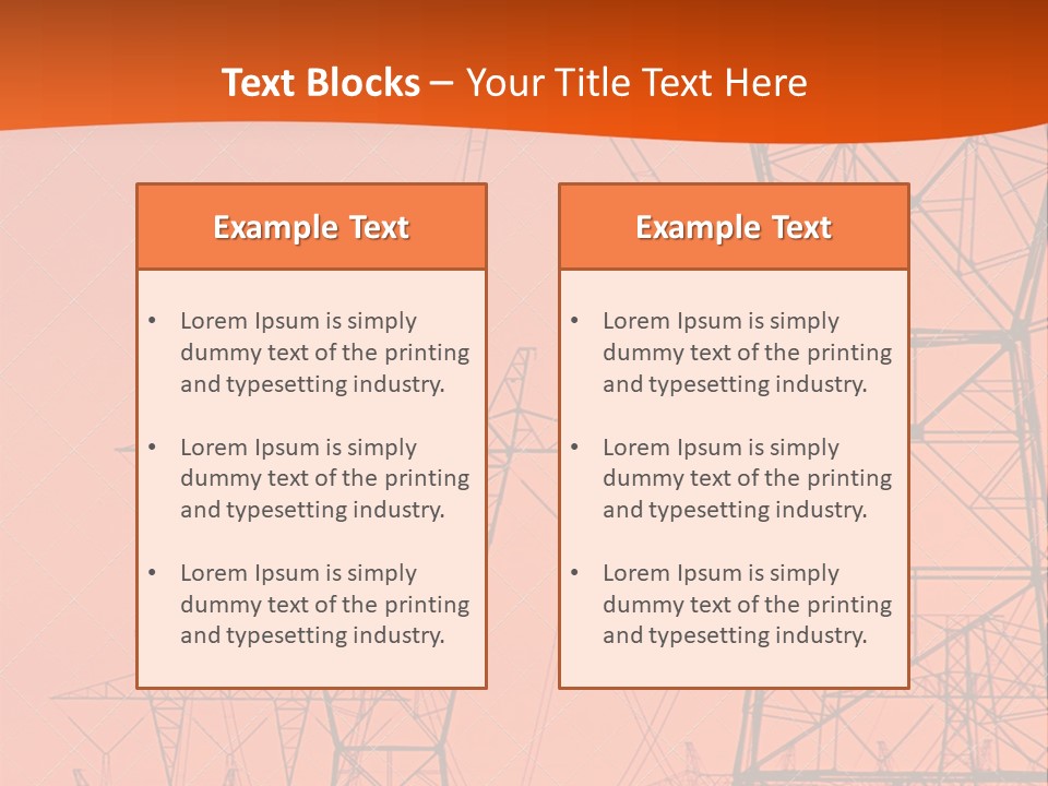 Energy Efficiency Windpower PowerPoint Template