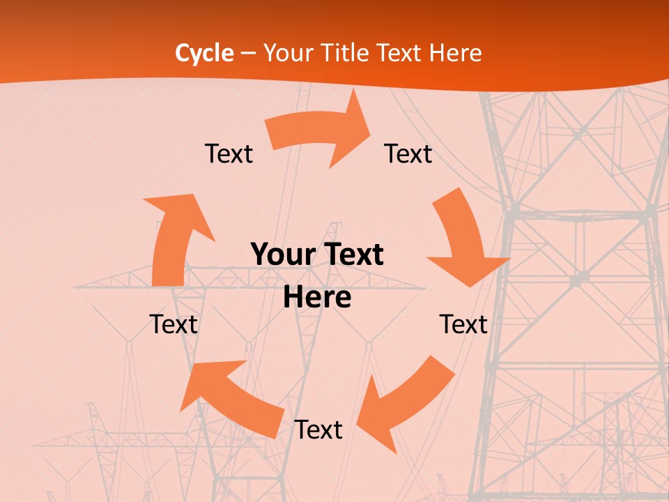 Energy Efficiency Windpower PowerPoint Template