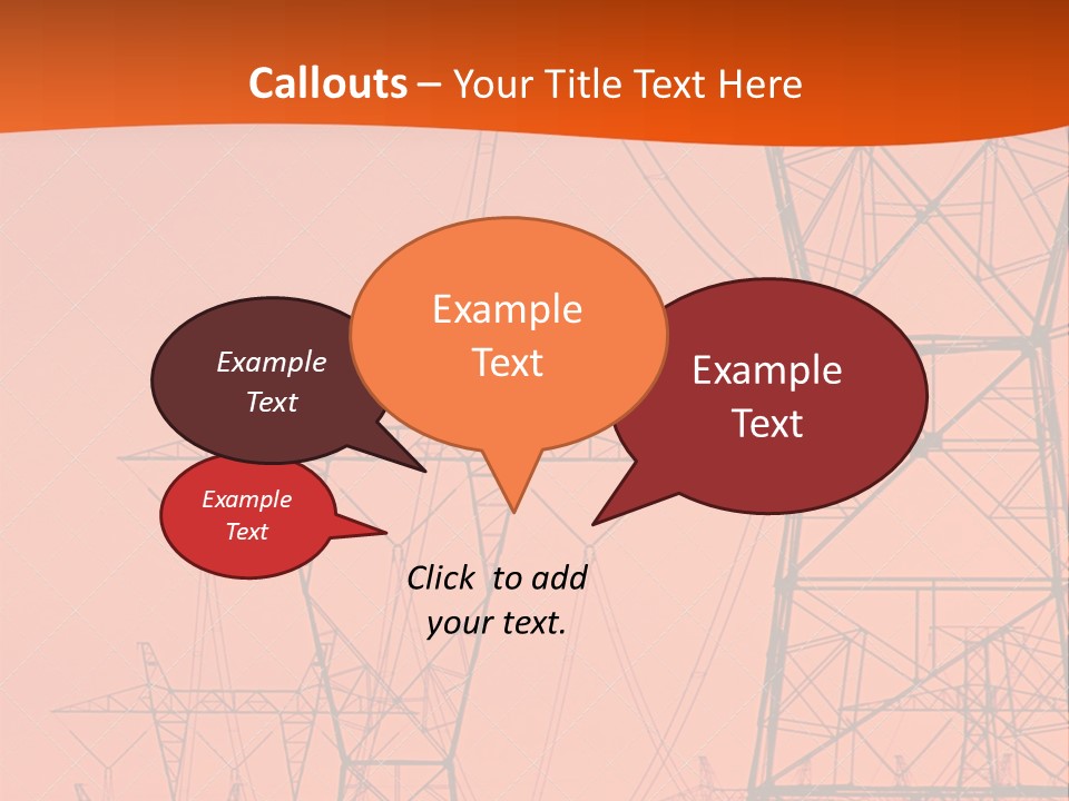 Energy Efficiency Windpower PowerPoint Template