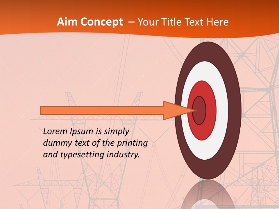 Energy Efficiency Windpower PowerPoint Template