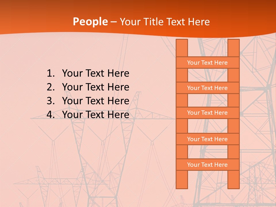 Energy Efficiency Windpower PowerPoint Template