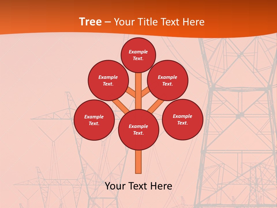 Energy Efficiency Windpower PowerPoint Template