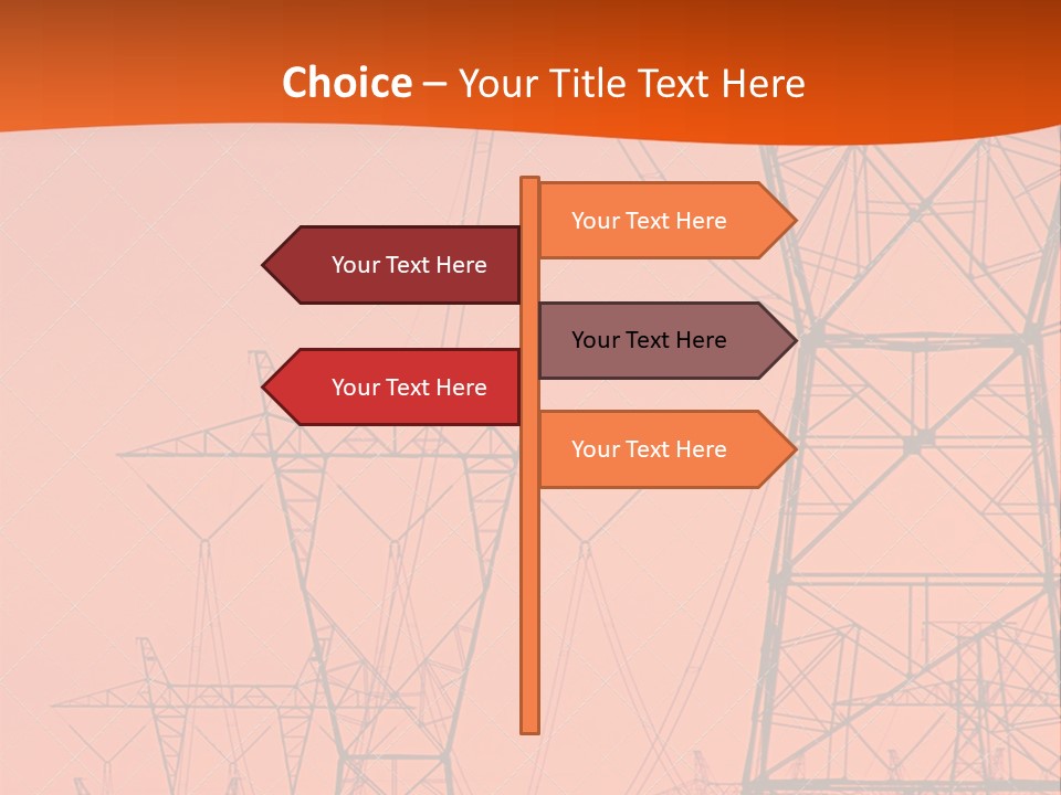 Energy Efficiency Windpower PowerPoint Template