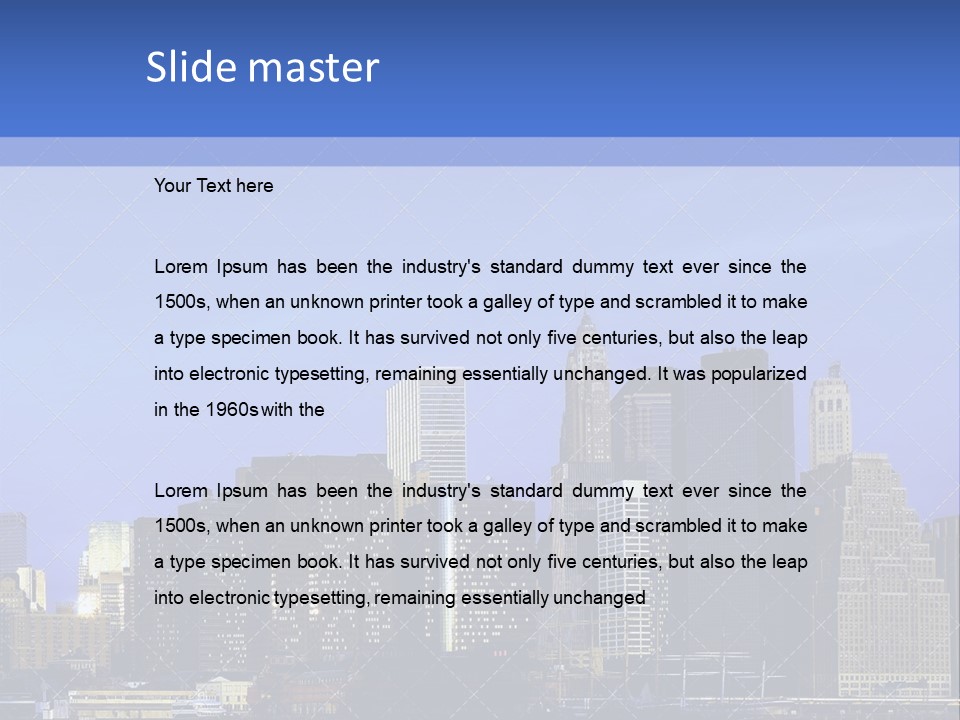 Generate Improvement Power PowerPoint Template