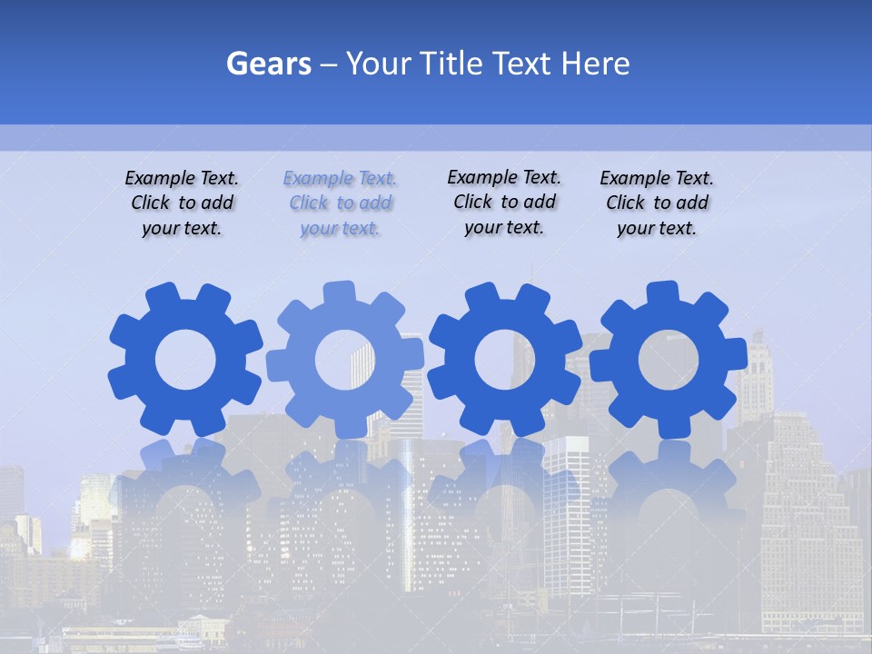 Generate Improvement Power PowerPoint Template