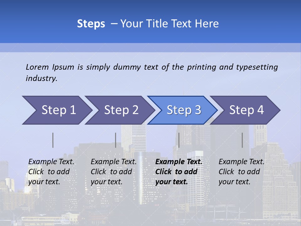 Generate Improvement Power PowerPoint Template