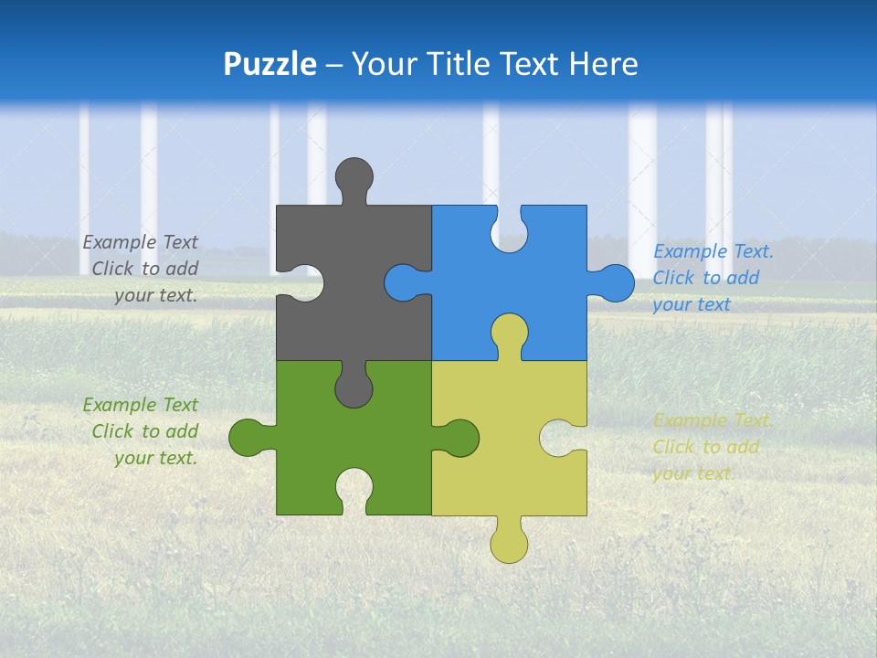Progression Headway Conservation PowerPoint Template
