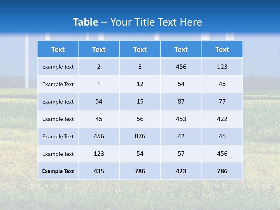 Progression Headway Conservation PowerPoint Template