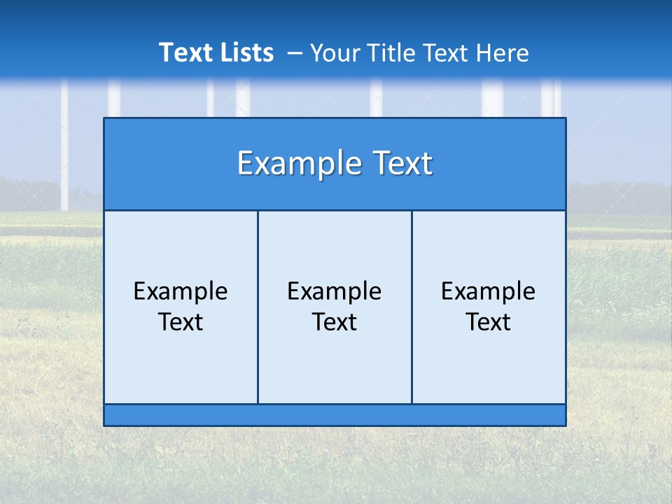 Progression Headway Conservation PowerPoint Template
