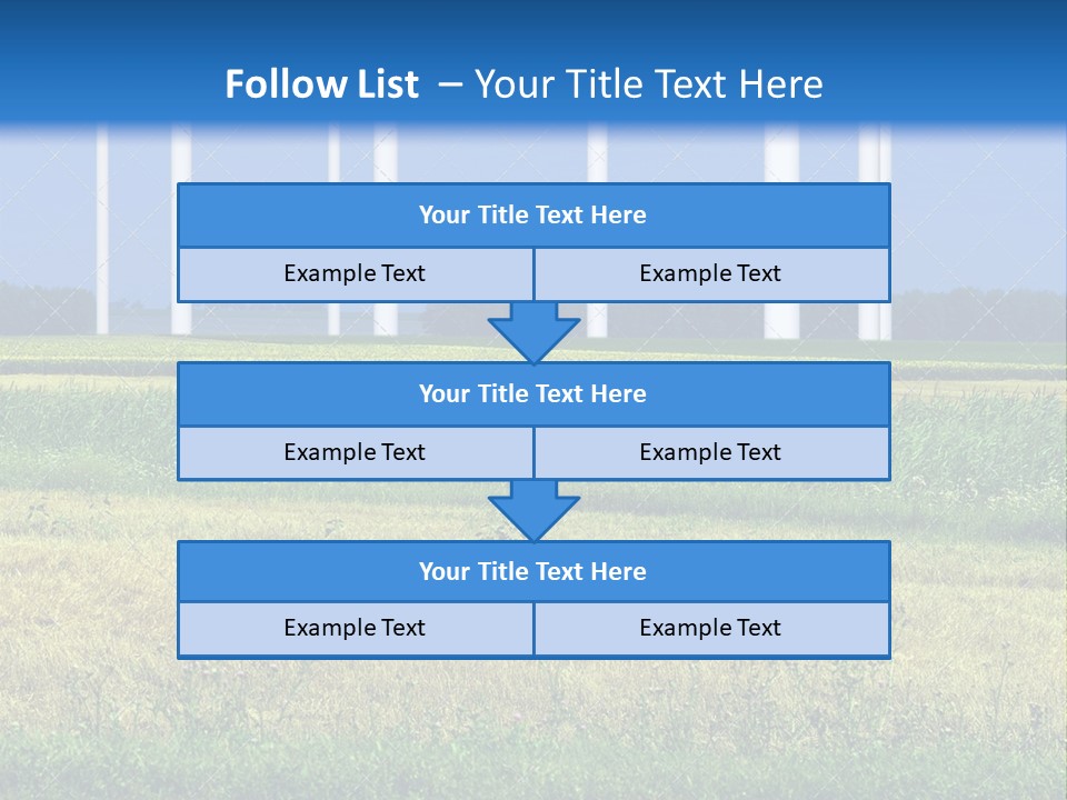 Progression Headway Conservation PowerPoint Template