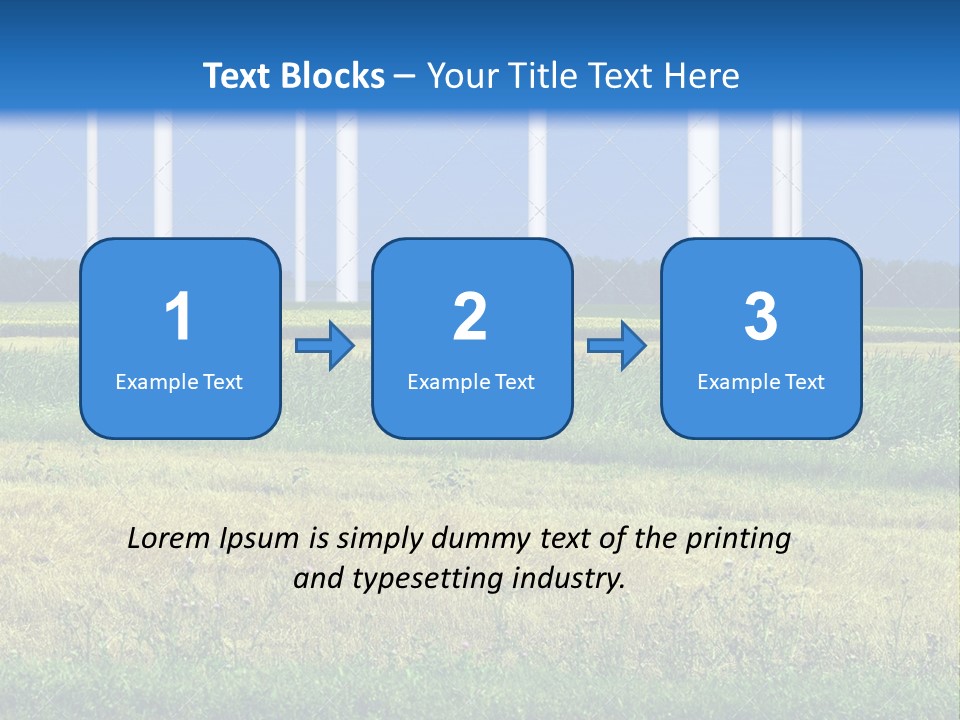 Progression Headway Conservation PowerPoint Template