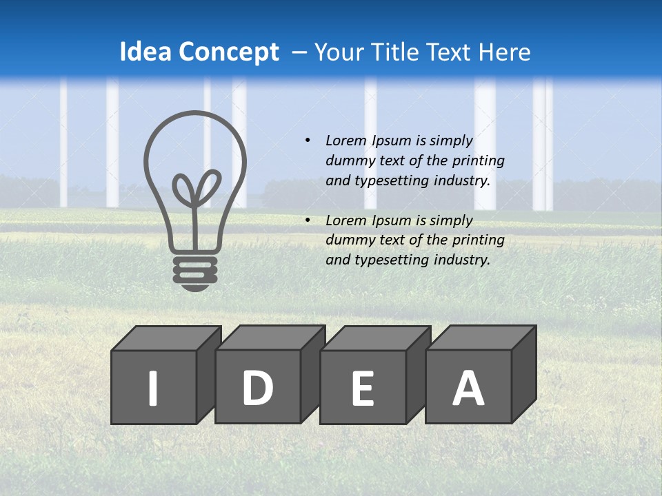 Progression Headway Conservation PowerPoint Template
