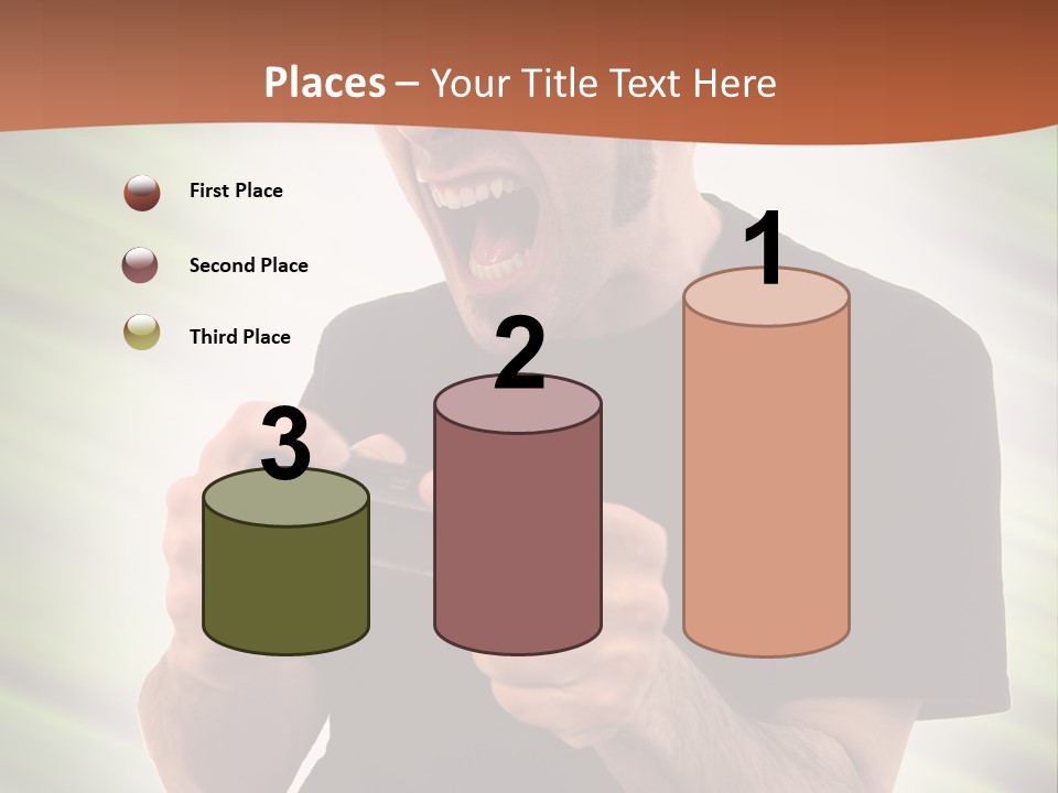 Electronic Twenties Gamer PowerPoint Template