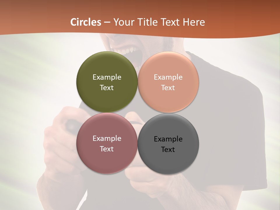 Electronic Twenties Gamer PowerPoint Template