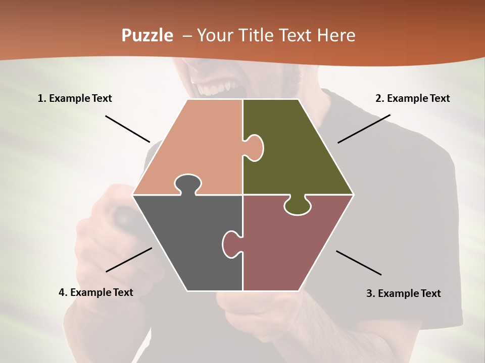 Electronic Twenties Gamer PowerPoint Template