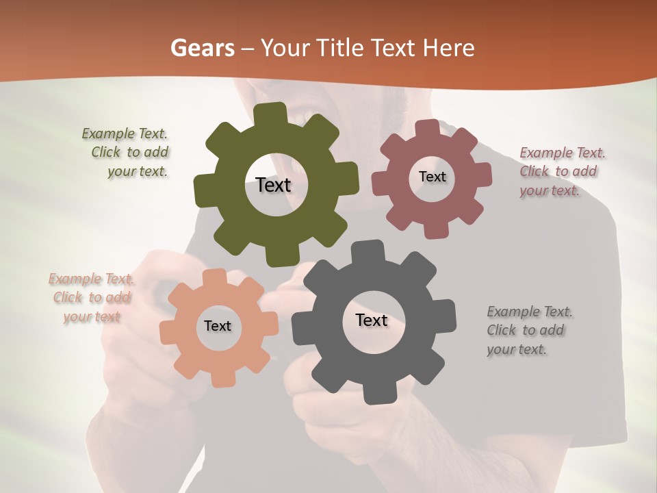 Electronic Twenties Gamer PowerPoint Template