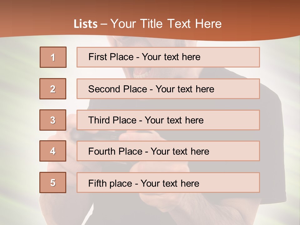 Electronic Twenties Gamer PowerPoint Template