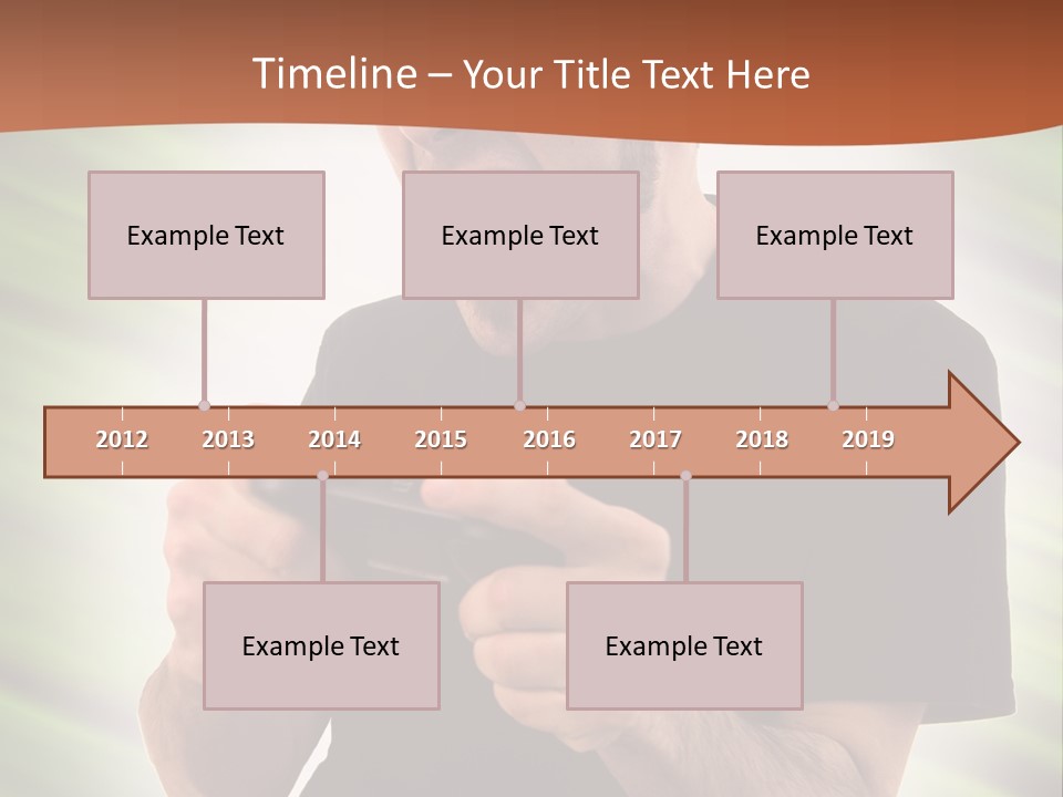 Electronic Twenties Gamer PowerPoint Template
