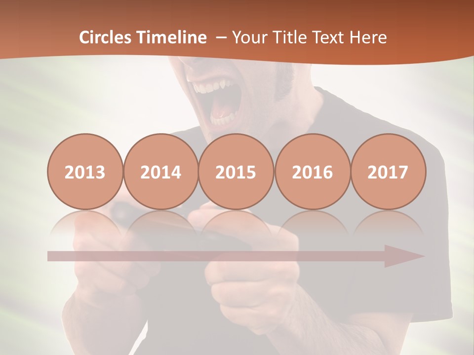 Electronic Twenties Gamer PowerPoint Template