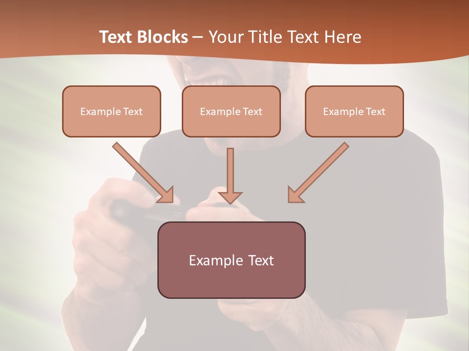 Electronic Twenties Gamer PowerPoint Template
