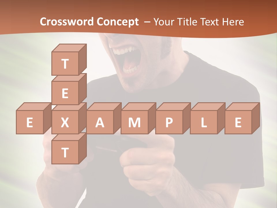 Electronic Twenties Gamer PowerPoint Template