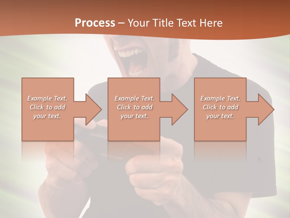 Electronic Twenties Gamer PowerPoint Template