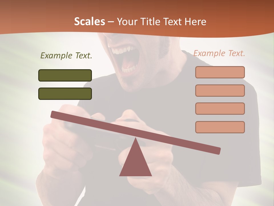 Electronic Twenties Gamer PowerPoint Template