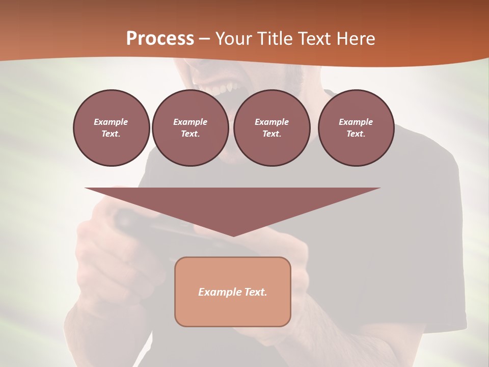 Electronic Twenties Gamer PowerPoint Template