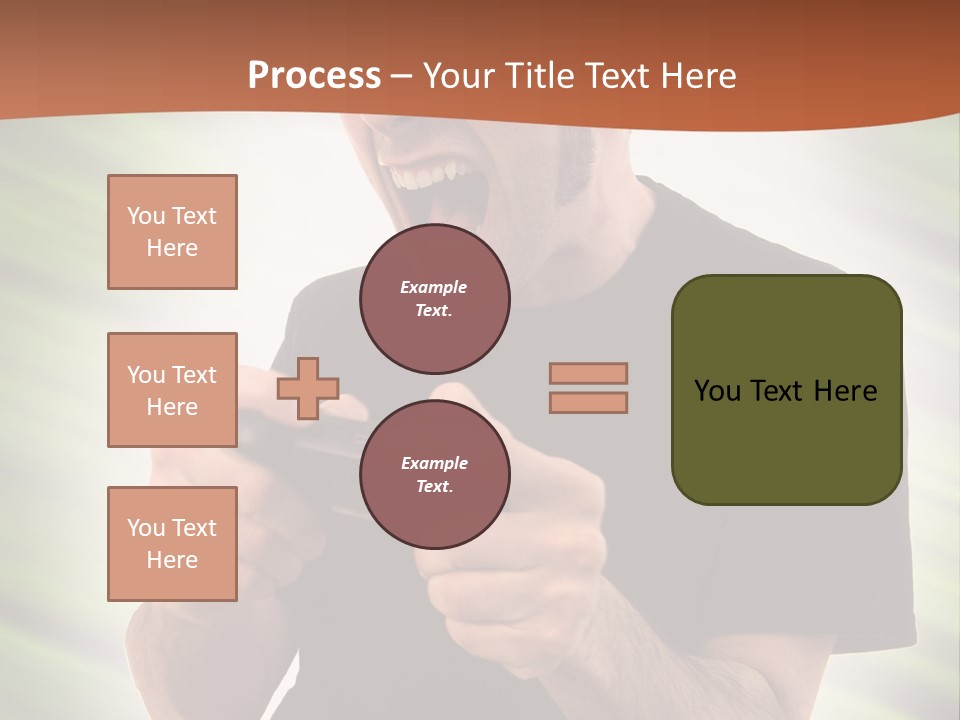 Electronic Twenties Gamer PowerPoint Template