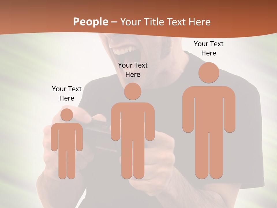 Electronic Twenties Gamer PowerPoint Template