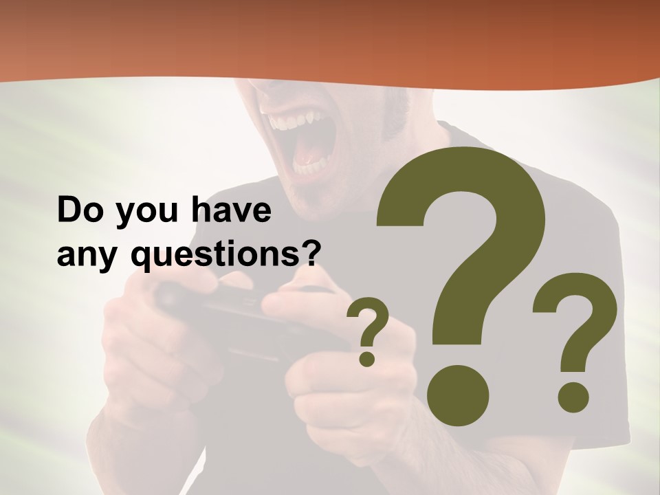 Electronic Twenties Gamer PowerPoint Template