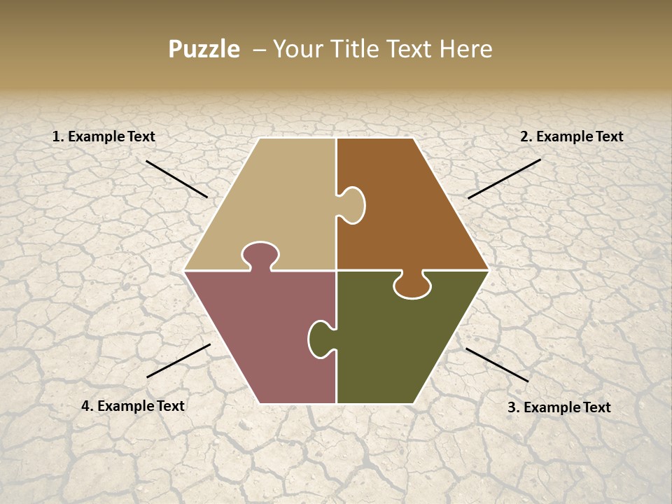 Salt Dying Barren PowerPoint Template