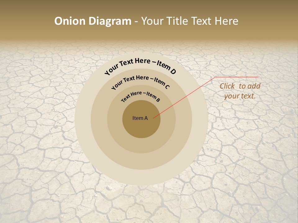 Salt Dying Barren PowerPoint Template