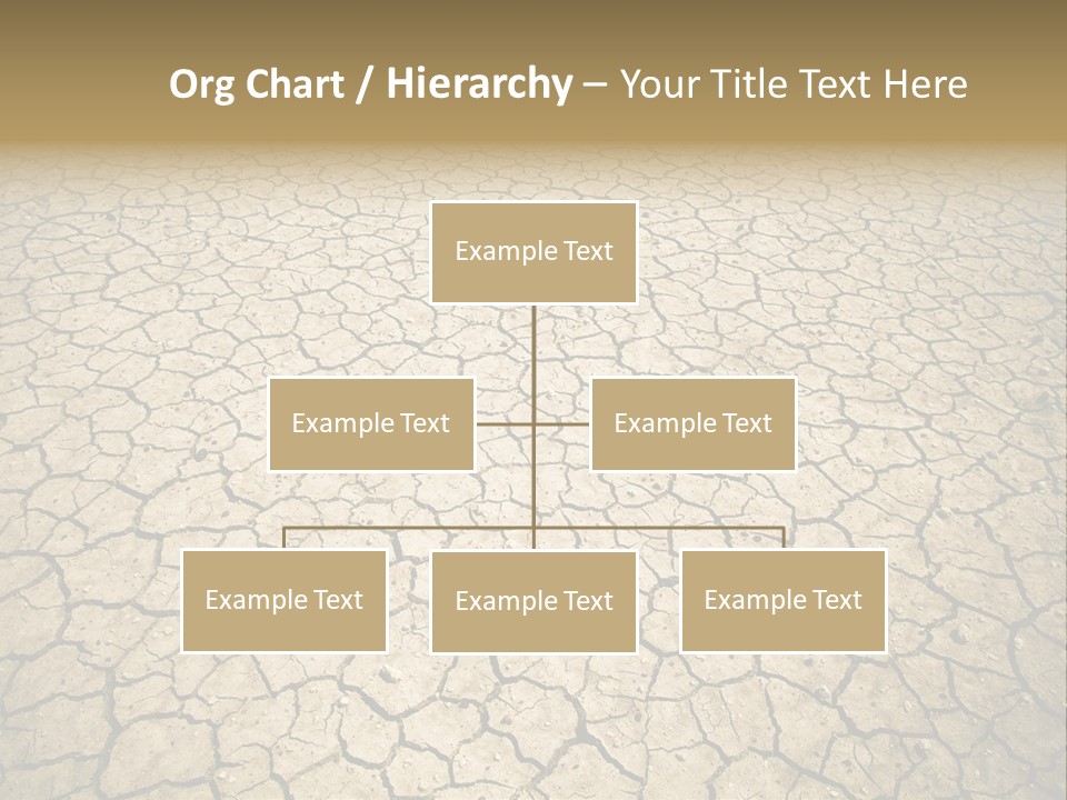 Salt Dying Barren PowerPoint Template