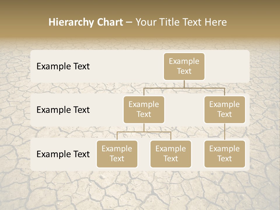 Salt Dying Barren PowerPoint Template