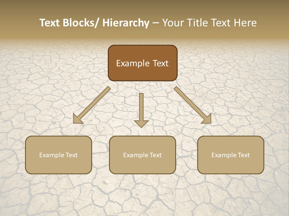Salt Dying Barren PowerPoint Template