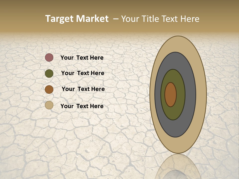 Salt Dying Barren PowerPoint Template