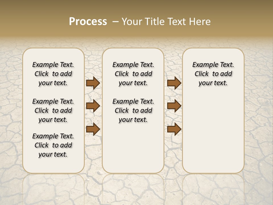 Salt Dying Barren PowerPoint Template