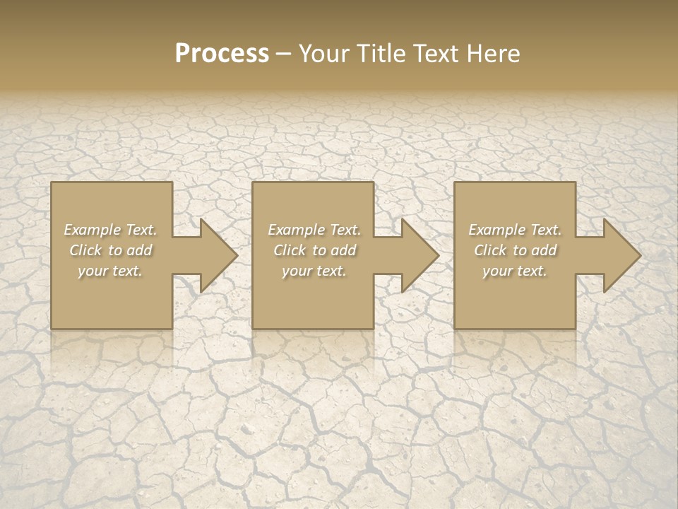 Salt Dying Barren PowerPoint Template